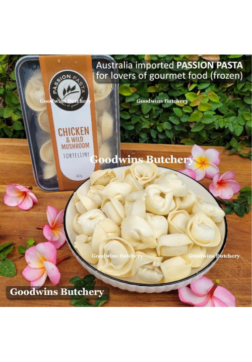 Australia Passion Pasta frozen CHICKEN & WILD MUSHROOMS TORTELLINI 420g